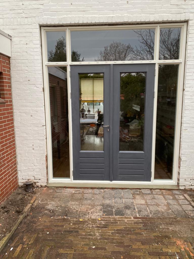 Houten kozijnen na renovatie